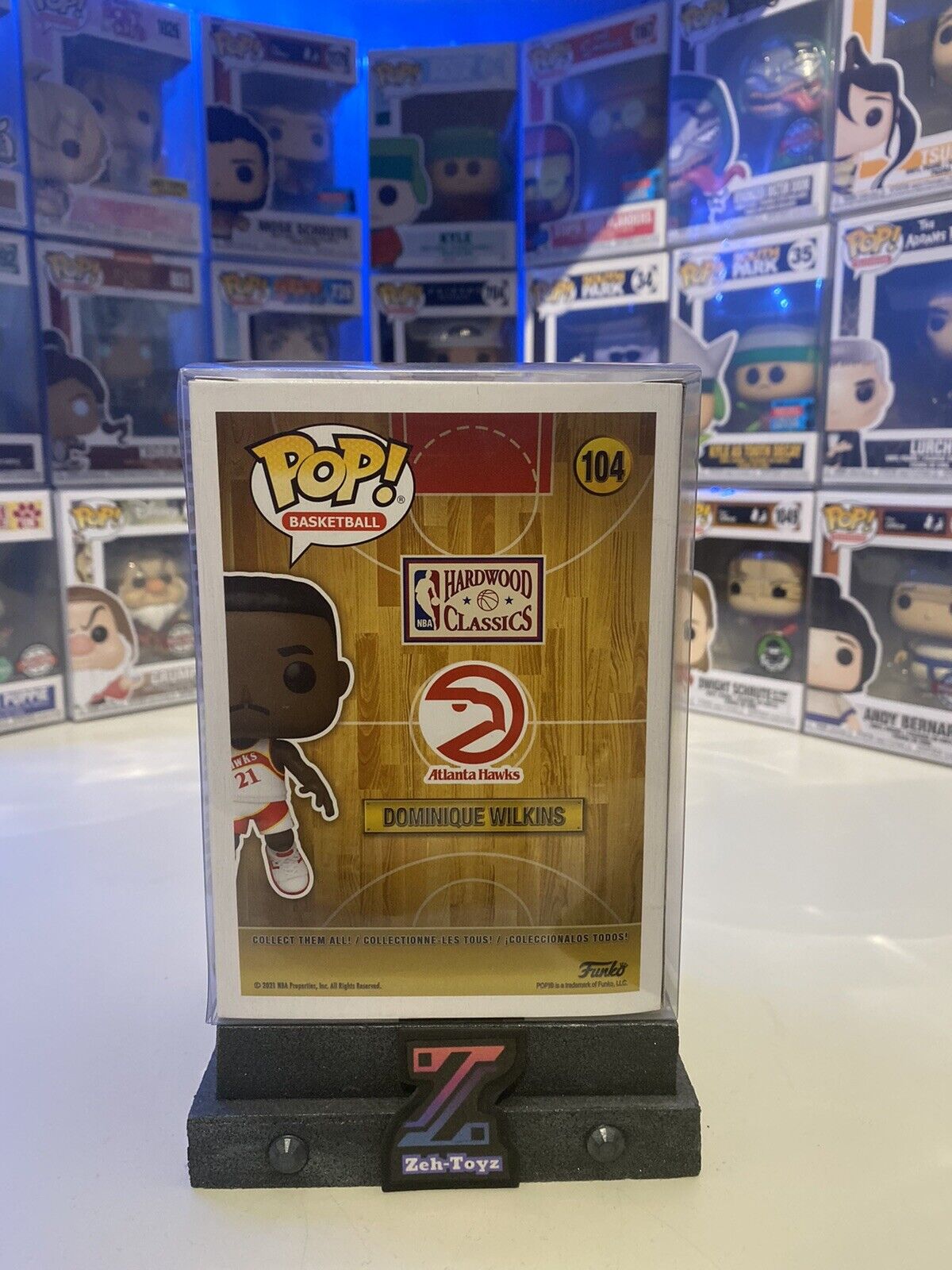 FUNKO POP! Basketball Atlanta Hawks Dominique Wilkins #104