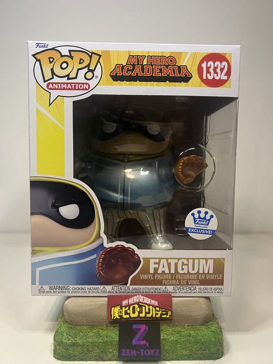 FUNKO POP! Anime My Hero Academia Fatgum Metalic #1332 Funko Exclusive