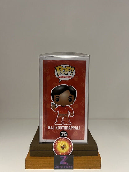 FUNKO POP! Television The Big Bang Raj Koothrappali #76 1000pcs Limited Edition