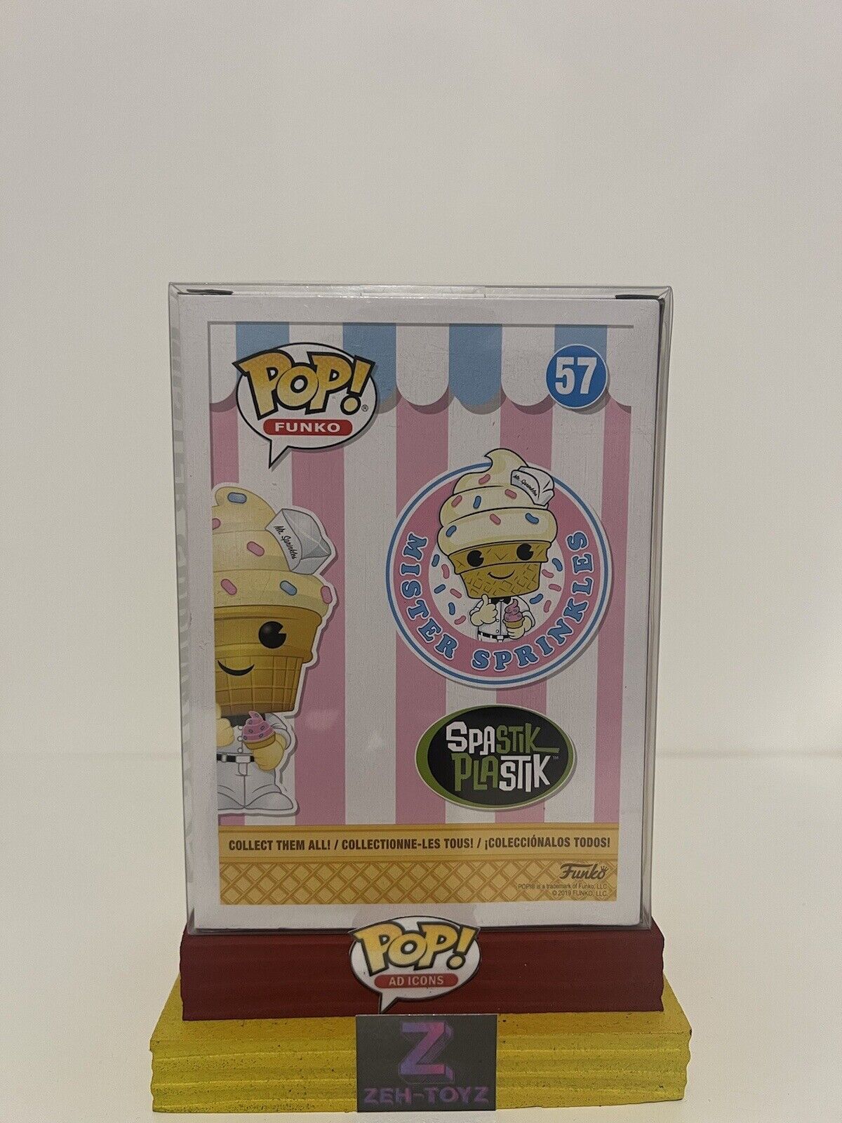 FUNKO POP! Funko Food Mister Sprinkles Chocolate #57 Exclusive