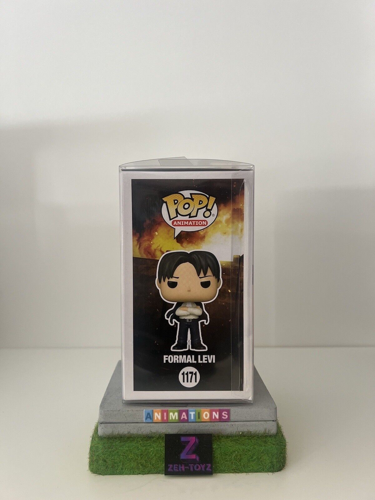 FUNKO POP! VINYL - ATTACK ON TITAN - FORMAL LEVI #1171 - SPECIAL EDITION