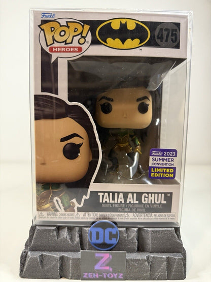 FUNKO POP! DC Universe Heroes Batman Talia Al Ghul #475 Convention Exclusive