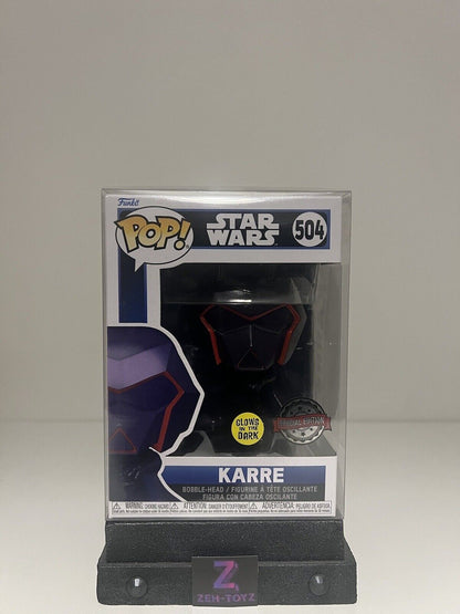 FUNKO POP! Movies Star Wars Karre #504 Glow In The Dark