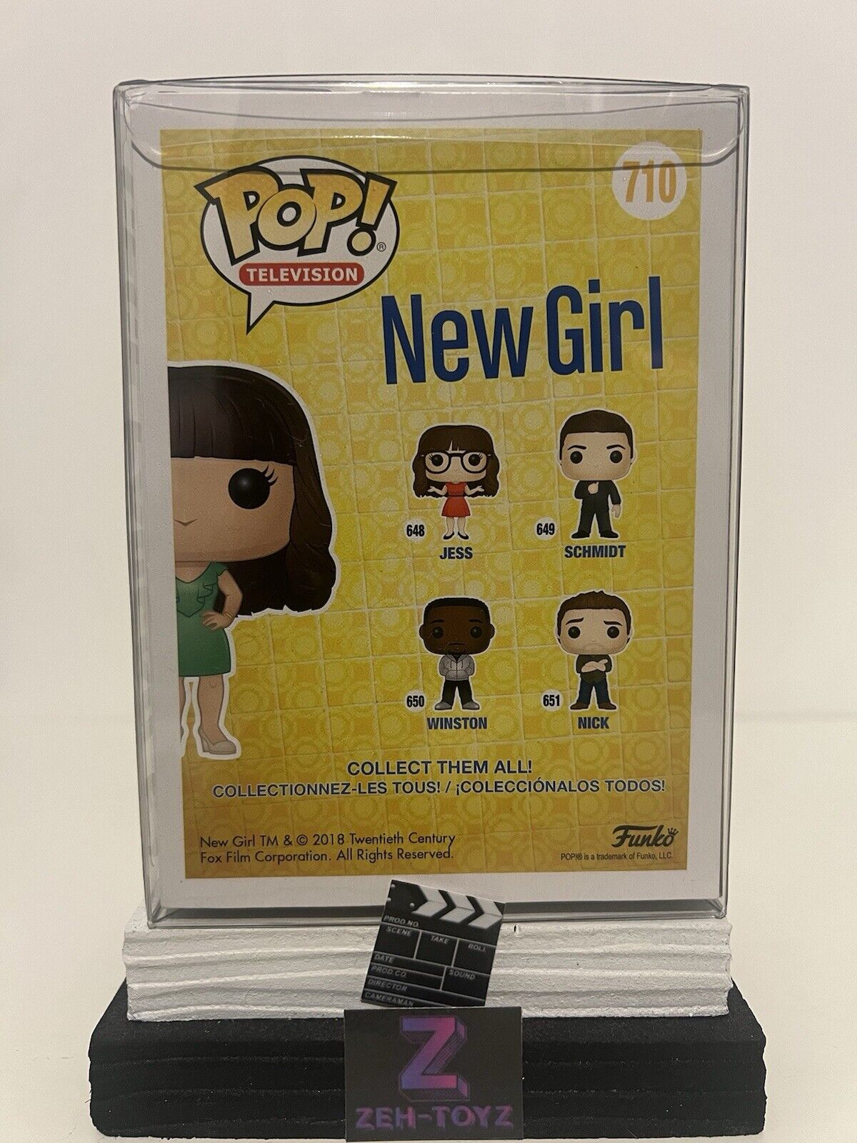 FUNKO POP! Television TV New Girl Cece Parekh #710 Fall Convention Exclusive