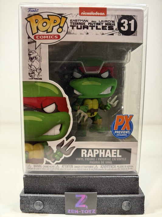 FUNKO POP! Comics TMNT Teenage Mutant Ninja Turtles Raphael #31 Exclusive