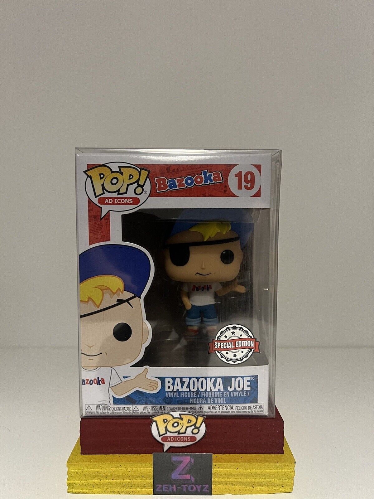 FUNKO POP! Ad Icons Bazooka Joe #19 Special Edition