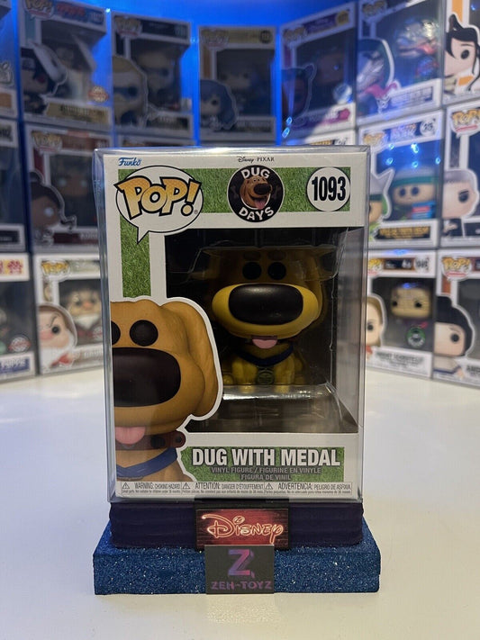 FUNKO POP! Disney Pixar Dug Days Dug With Medal #1093