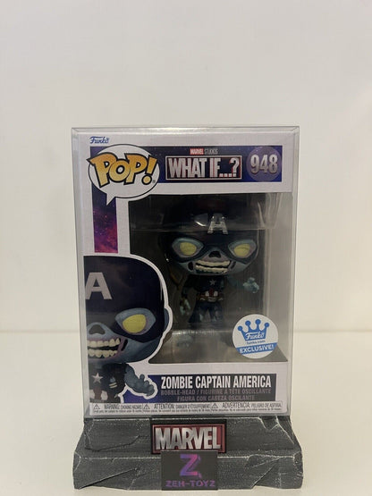 FUNKO POP! Marvel What If...? Zombie Captain America #948 Funko Exclusive