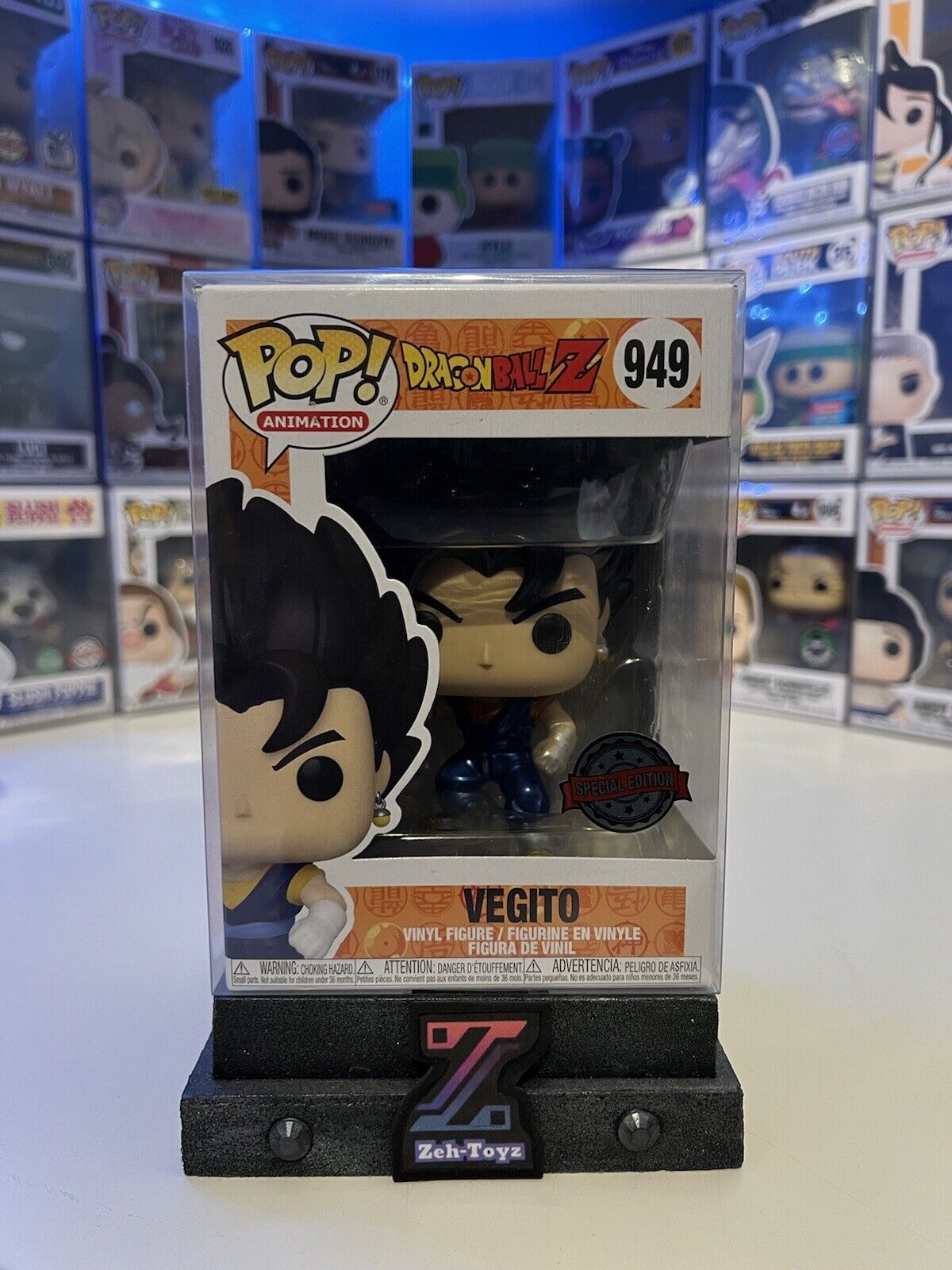 FUNKO POP! Anime Animation Dragonball Z Vegito #949 Special Edition