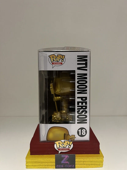 FUNKO POP Ad Icons MTV Moon Person #18 Popcultcha Exclusive