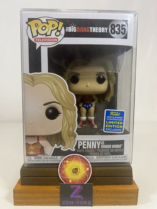 FUNKO POP! Television TV The Big Bang Theory Penny As Wonder Woman#835