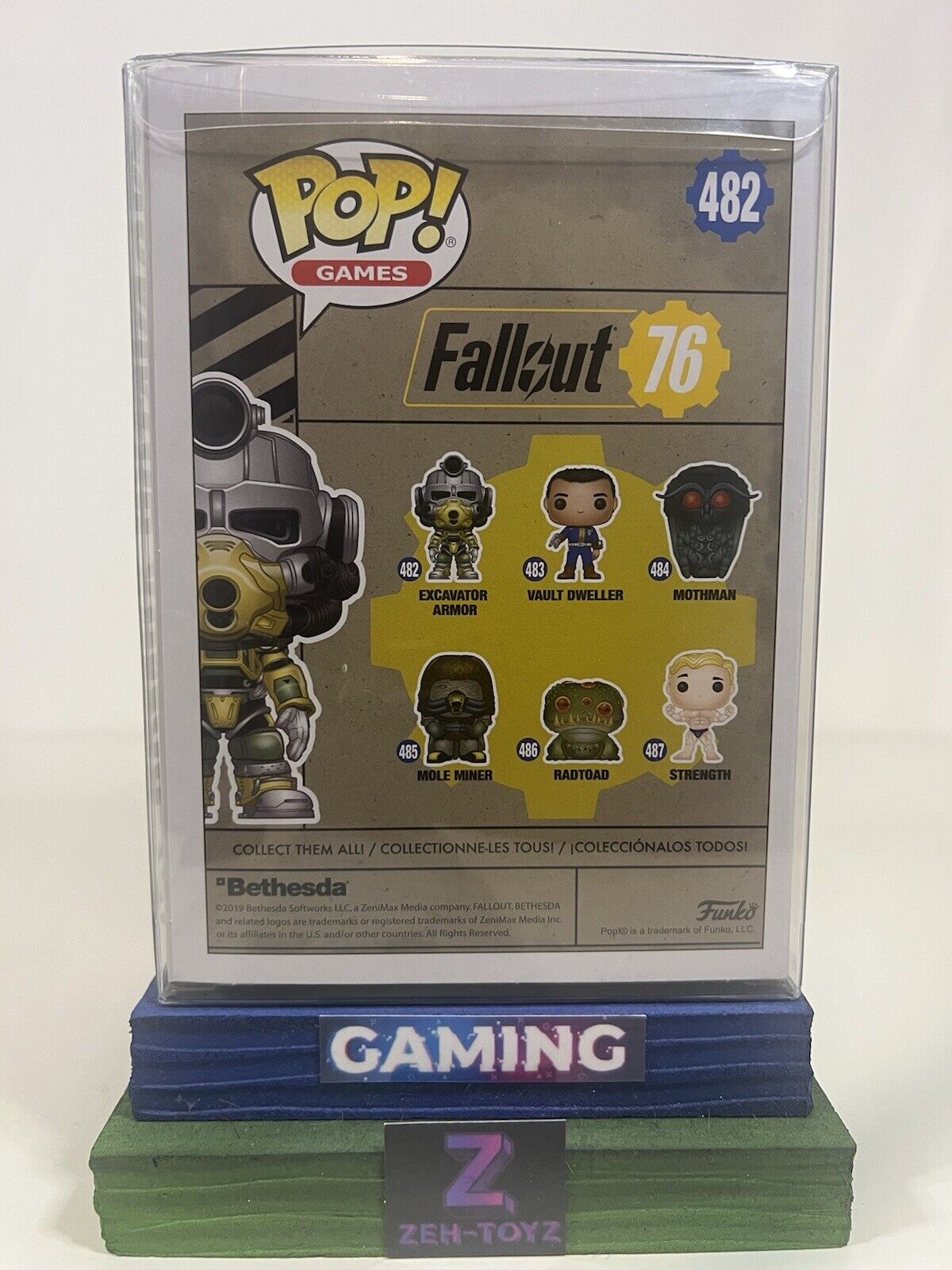 FUNKO POP! Games Fallout 76 Excavator Armor #482