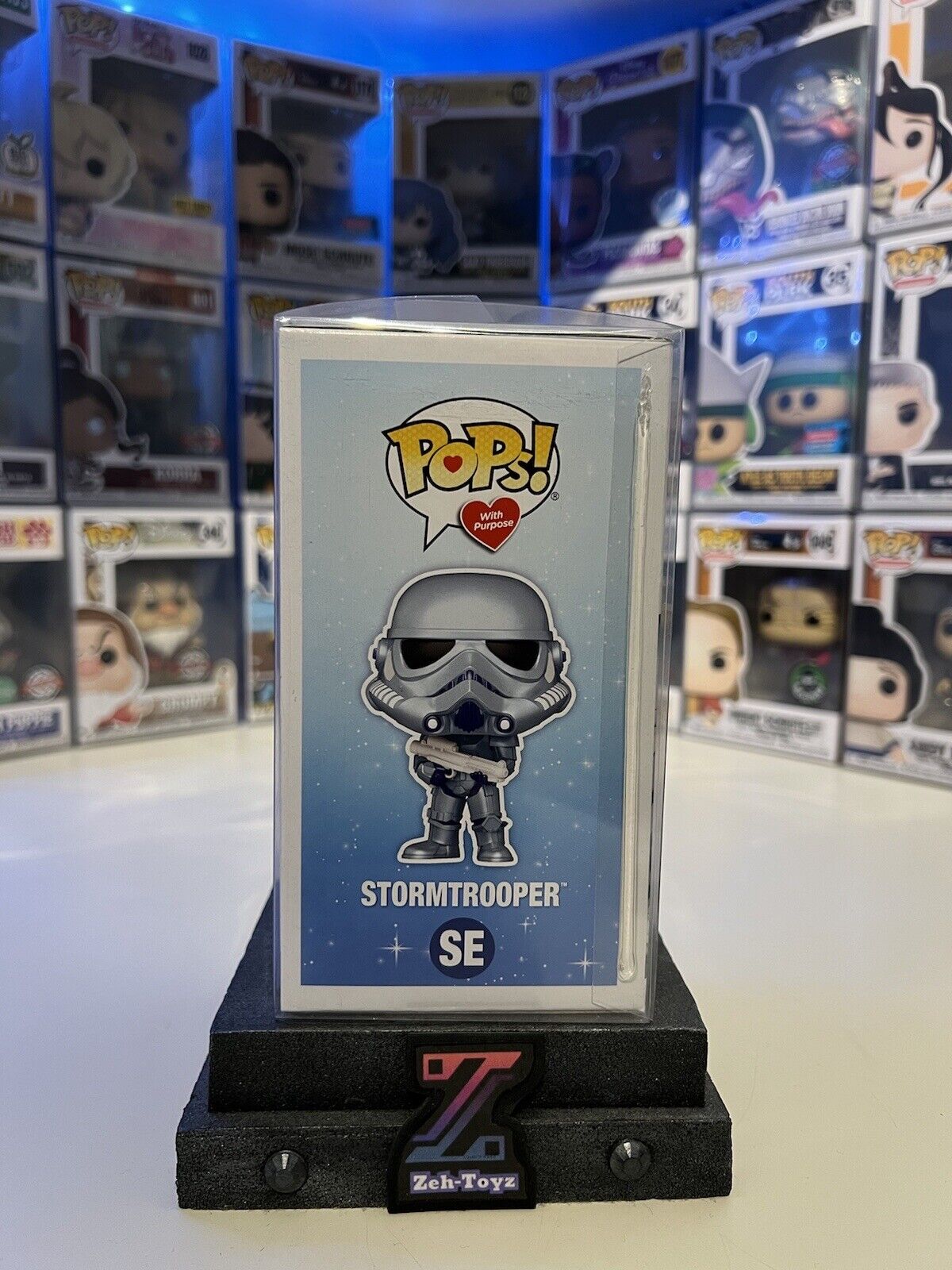 FUNKO POP! Movies Star Wars Make A Wish Stormtrooper #SE Game Stop Exclusive