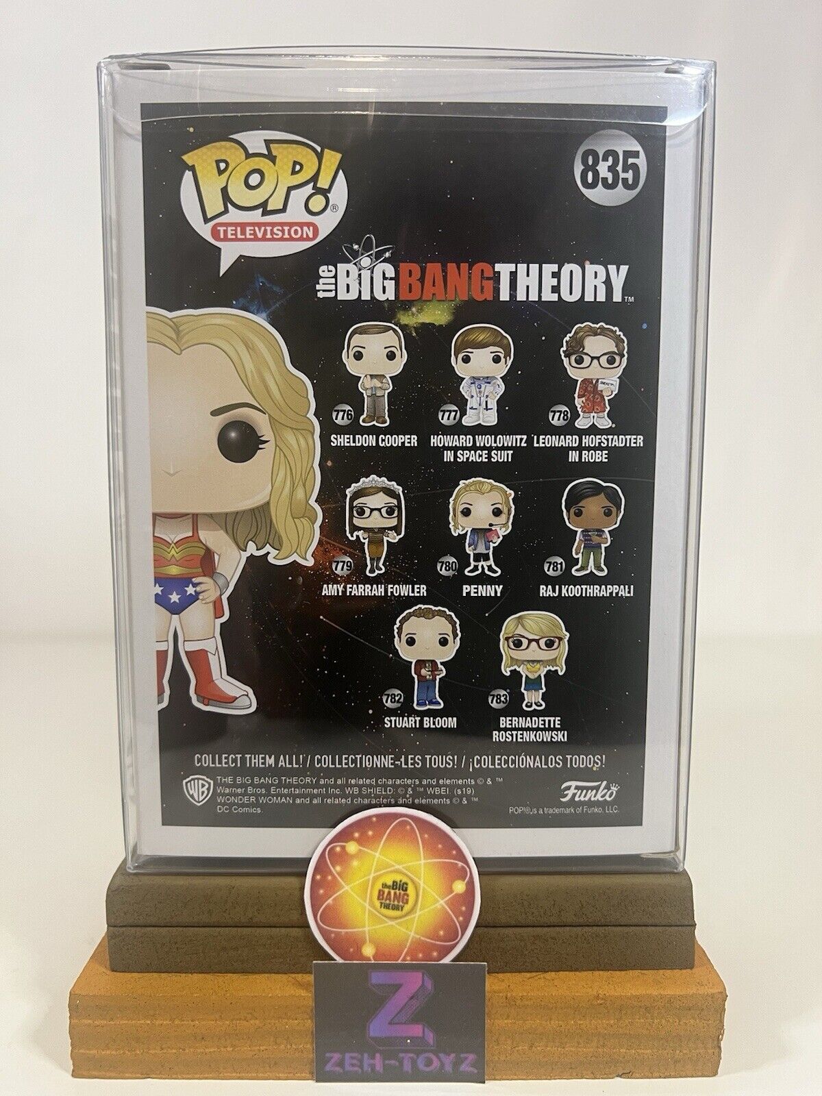 FUNKO POP! Television TV The Big Bang Theory Penny As Wonder Woman#835