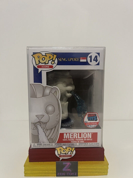 FUNKO POP! Icons Singapore Merlion #14 Simply Toys Exclusive