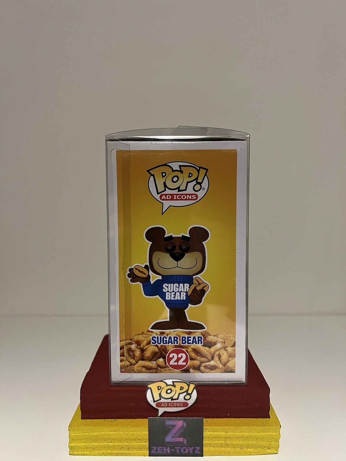 FUNKO POP Ad Icons Golden Crisp Cereal Sugar Bear #22 Target Exclusive