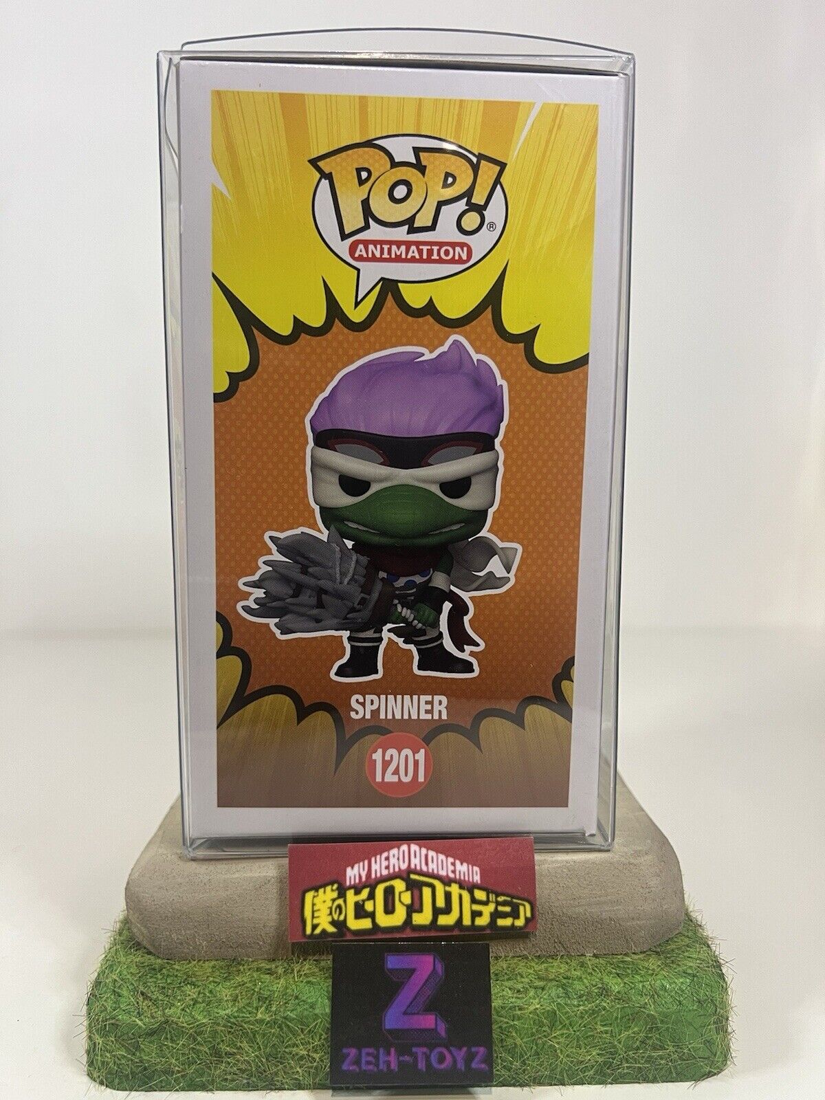 FUNKO POP! Anime My Hero Academia Spinner #1201 2022 Winter Convention