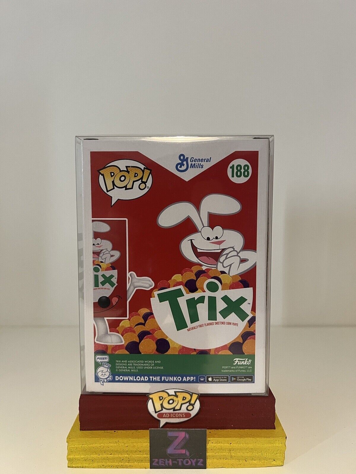 FUNKO POP! Ad Icons General Mills Cereal Trix #188