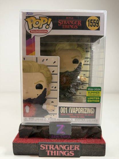 FUNKO POP! Television Stranger Things 001 Vaporizing #1559 Convention Exclusive