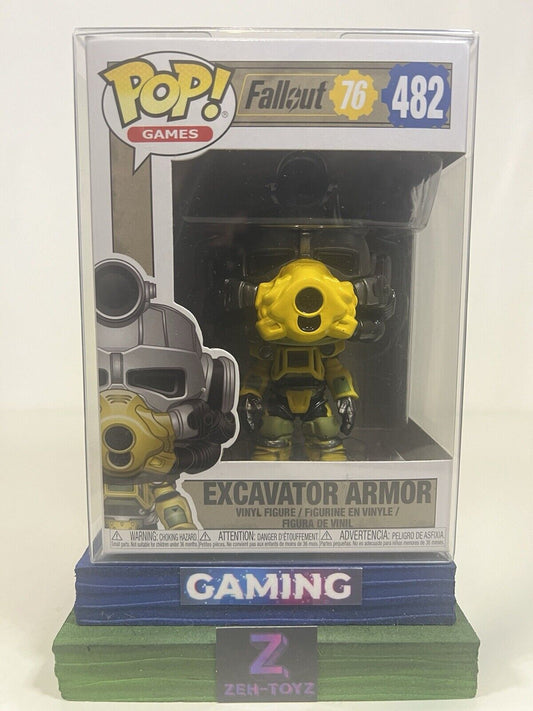 FUNKO POP! Games Fallout 76 Excavator Armor #482