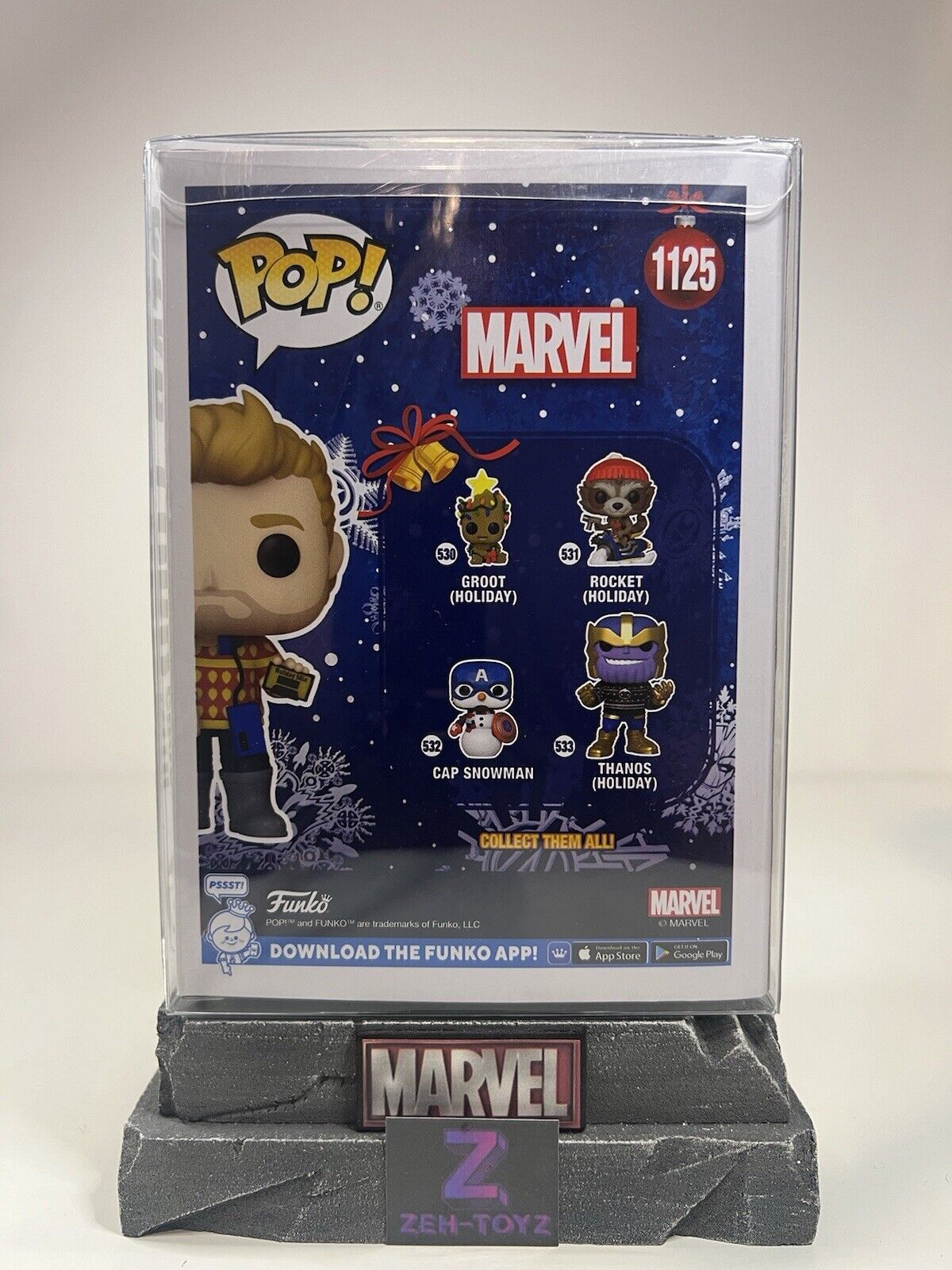 FUNKO POP! Marvel Studios Guardians Of The Galaxy Star Lord With Groot #1125