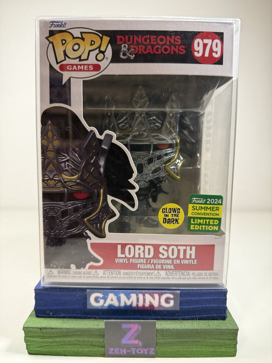 FUNKO POP! Games Dungeons & Dragons Lord Soth #979 Glow In The Dark Exclusive