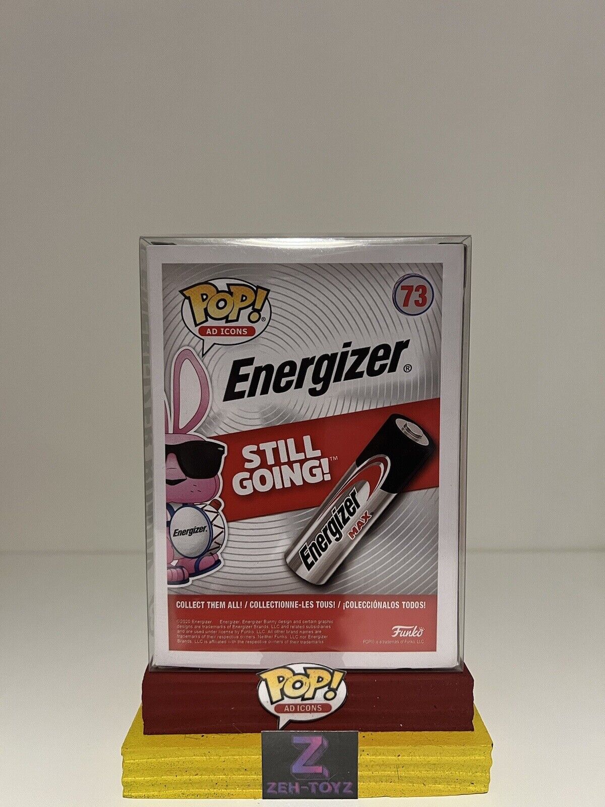 FUNKO POP! Ad Icons Energizer  Bunny #73 Diamond Collection Target Exclusive