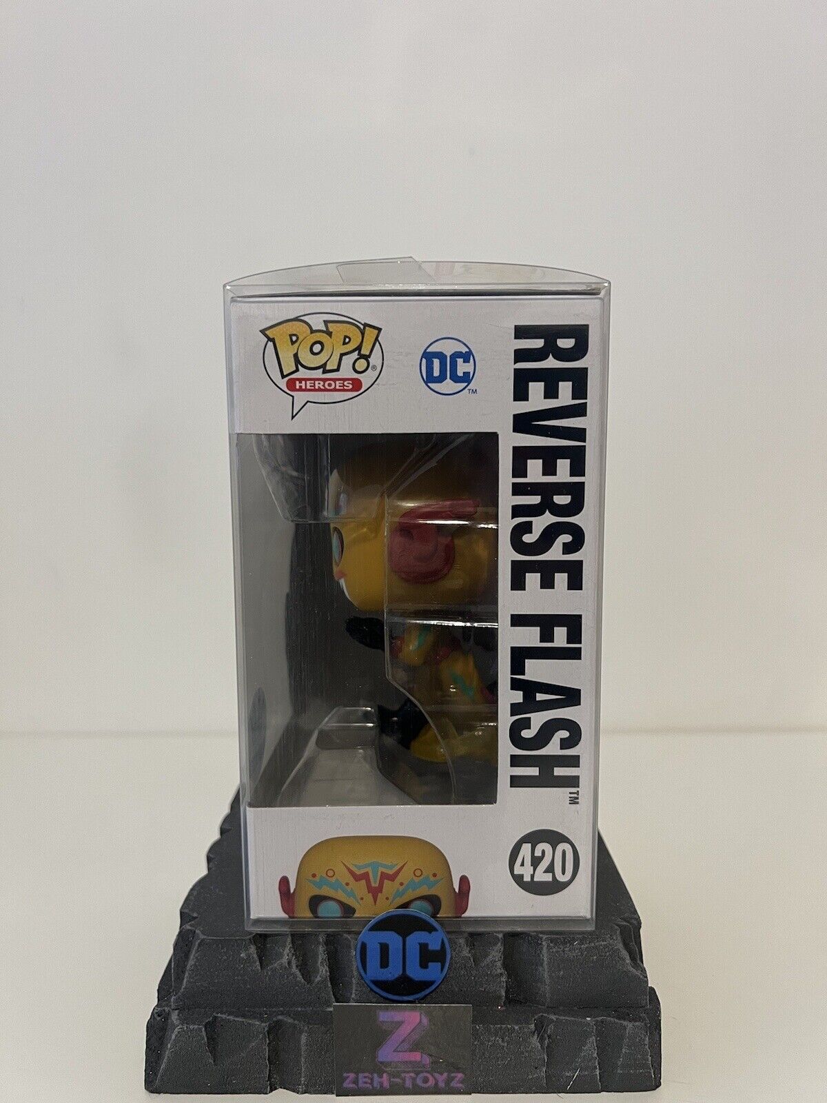 FUNKO POP! VINYL - DC SUPERHEROES - REVERSE FLASH #420 - ZT: 1552