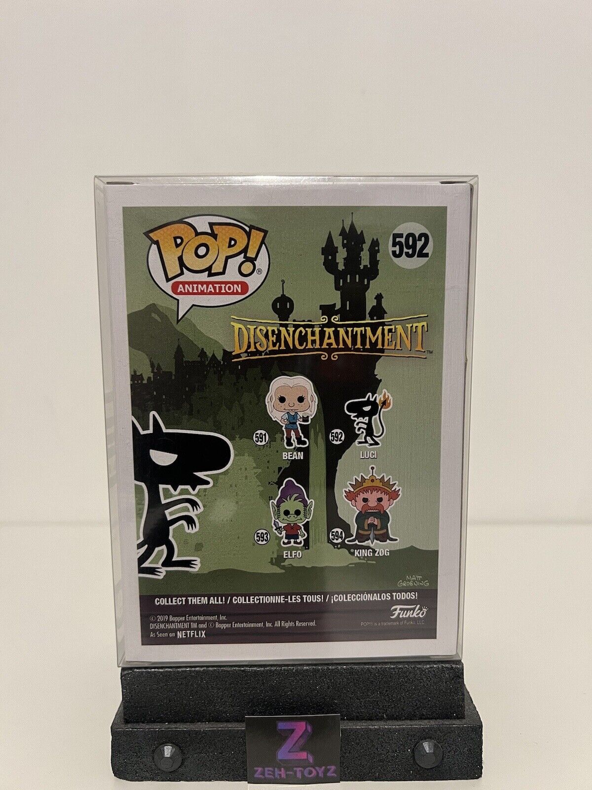 FUNKO POP! VINYL - DISENCHANTMENT - LUCI #592 - ZT REF: 26