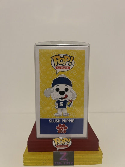 FUNKO POP! Ad Icons Slush Puppie Dog #106 Flocked Special Edition