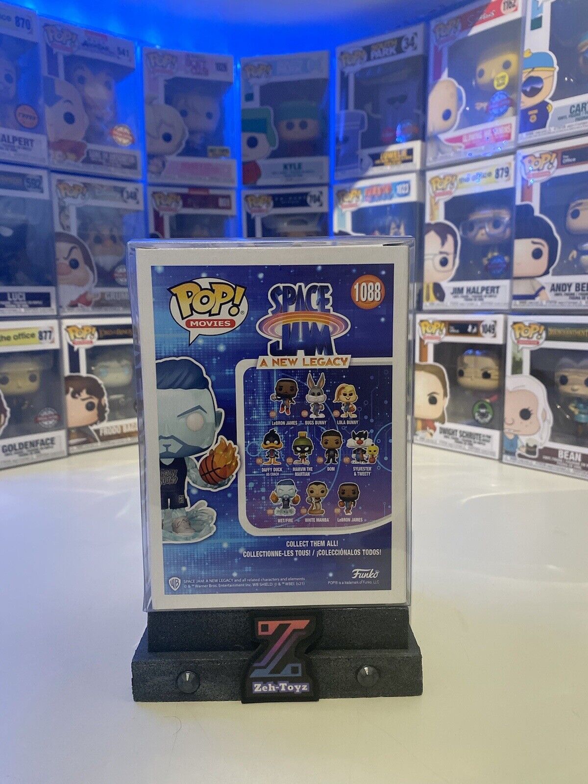 FUNKO POP! Basketball Movies Space Jam Wet / Fire #1088