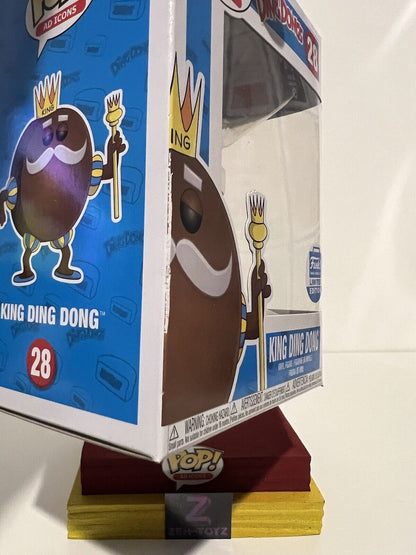 FUNKO POP! Ad Icons Hostess Ding Dongs King Ding Dong #28 Funko Shop Exclusive