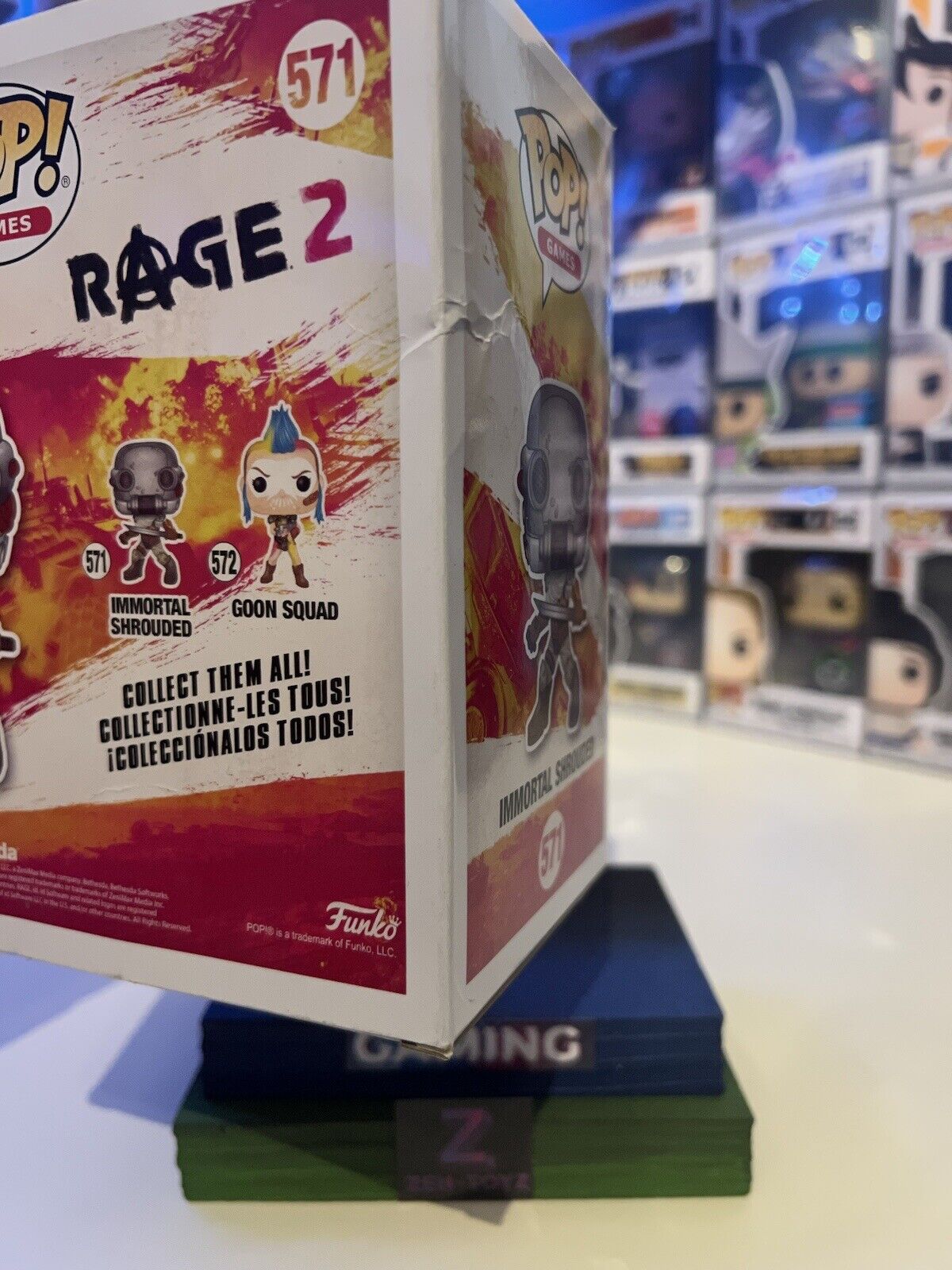 FUNKO POP! Games Rage 2 Immortal Shrouded #571