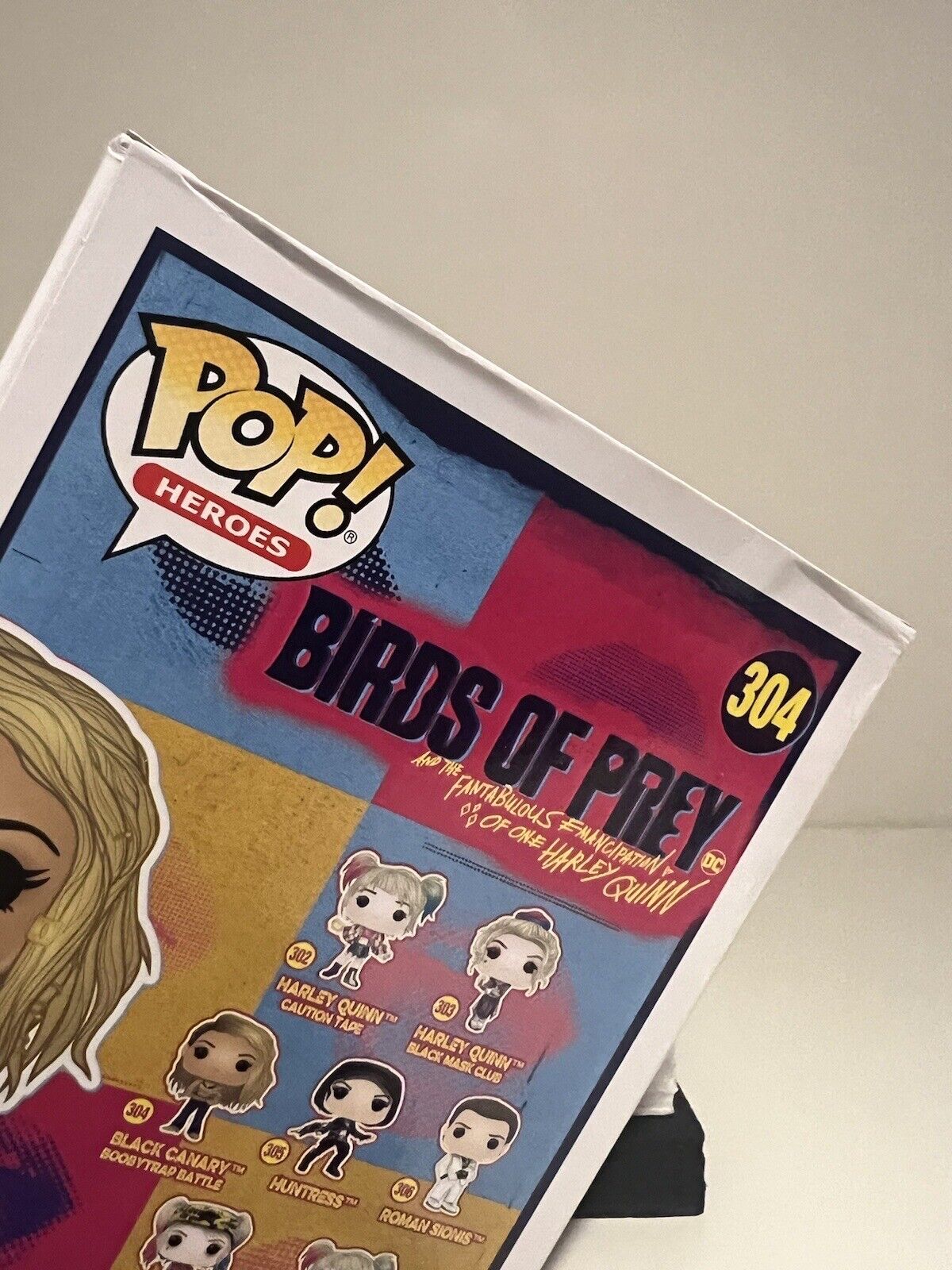 FUNKO POP! DC Universe Movies Birds Of Prey Black Canary Booby Trap Battle #304