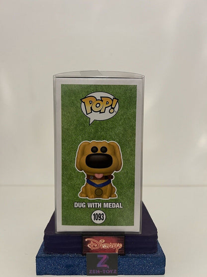 FUNKO POP! VINYL - DISNEY - DUG DAYS - DUG WITH MEDAL #1093