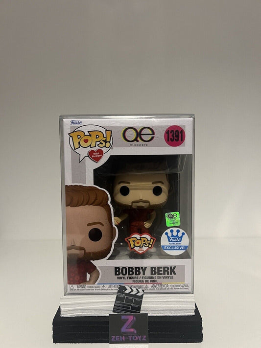 FUNKO POP! VINYL - QUEER EYE - BOBBY BERK #1391 - FUNKO EXCLUSIVE