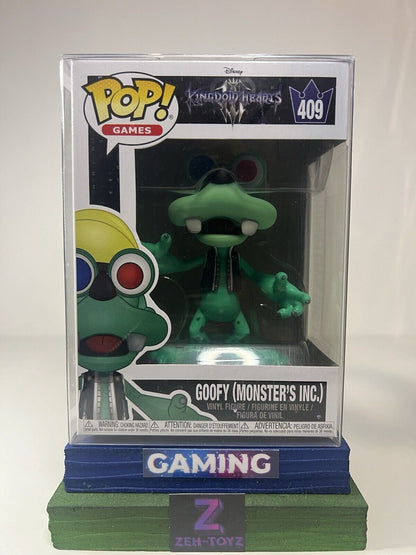 FUNKO POP! Games Disney Kingdom Hearts Goofy (Monsters Inc) #409