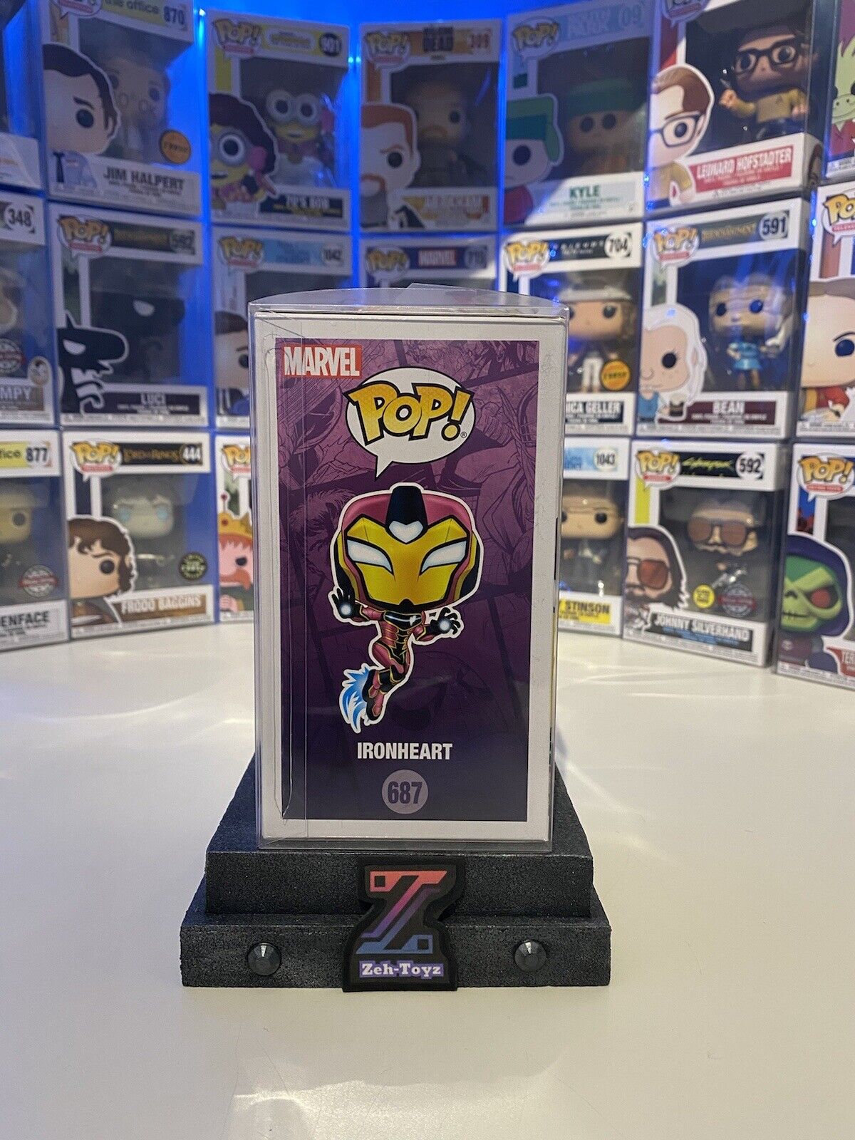 FUNKO POP! Marvel Universe Ironheart #687 Pop In A Box Exclusive (2)