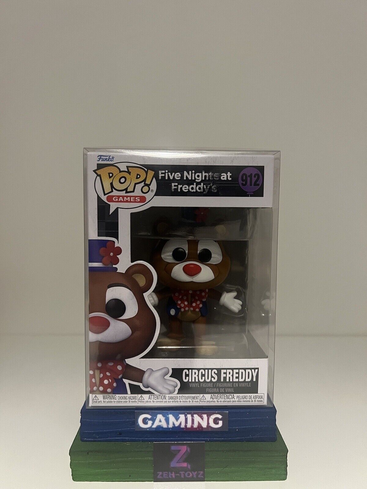 FUNKO POP! Games FNAF Five Nights At Freddy’s Circus Freddy #912