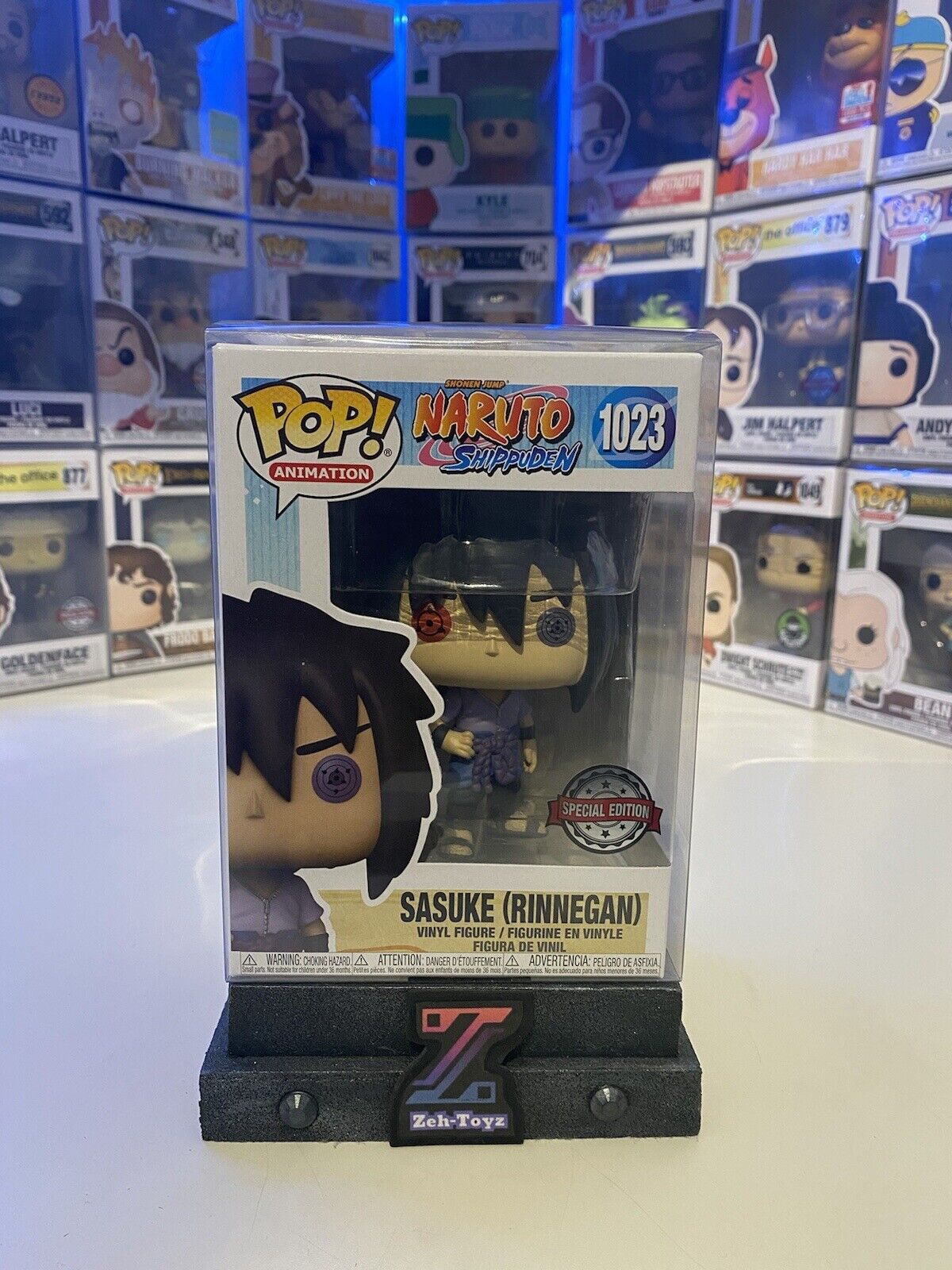 FUNKO POP! Anime Animation Naruto Shippuden Sasuke (Rinnegan) #1023