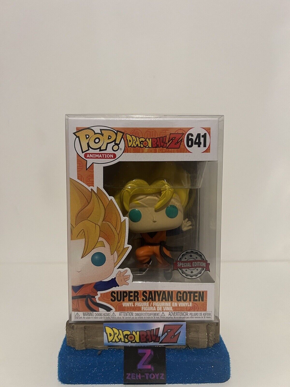 FUNKO POP! Anime Dragonball Z Super Saiyan Goten #641 Special Edition