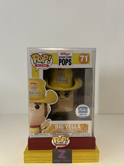 FUNKO POP Ad Icons Kelloggs Cereal Big Yella #71 Funko Shop Exclusive