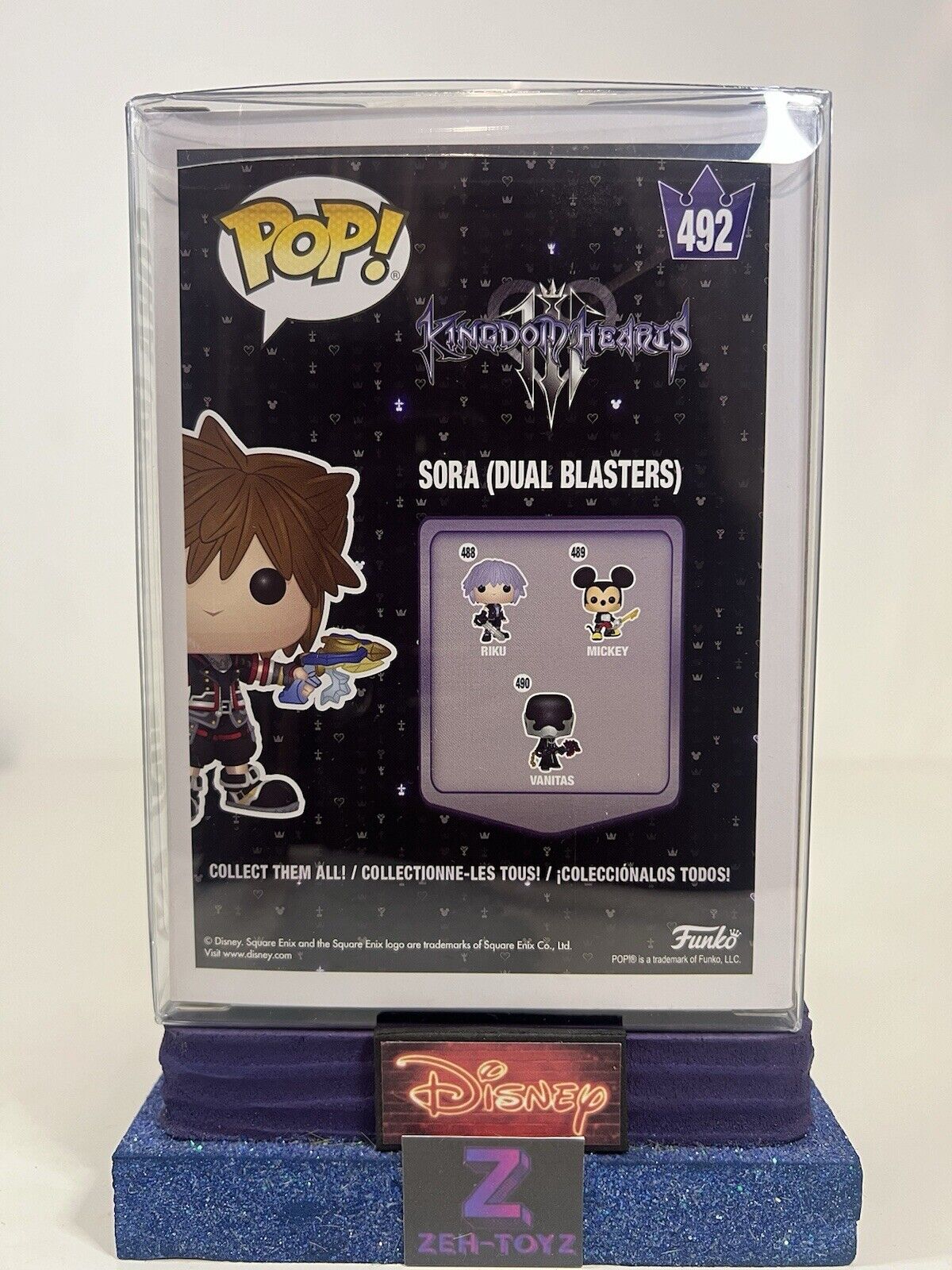 FUNKO POP! Disney  Games Kingdom Hearts Sora (Duel Blasters) #492