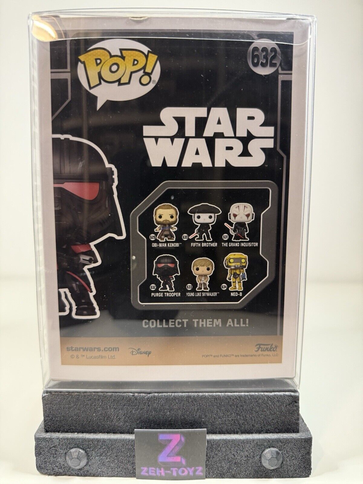 FUNKO POP! Movies Star Wars Purge Trooper #632