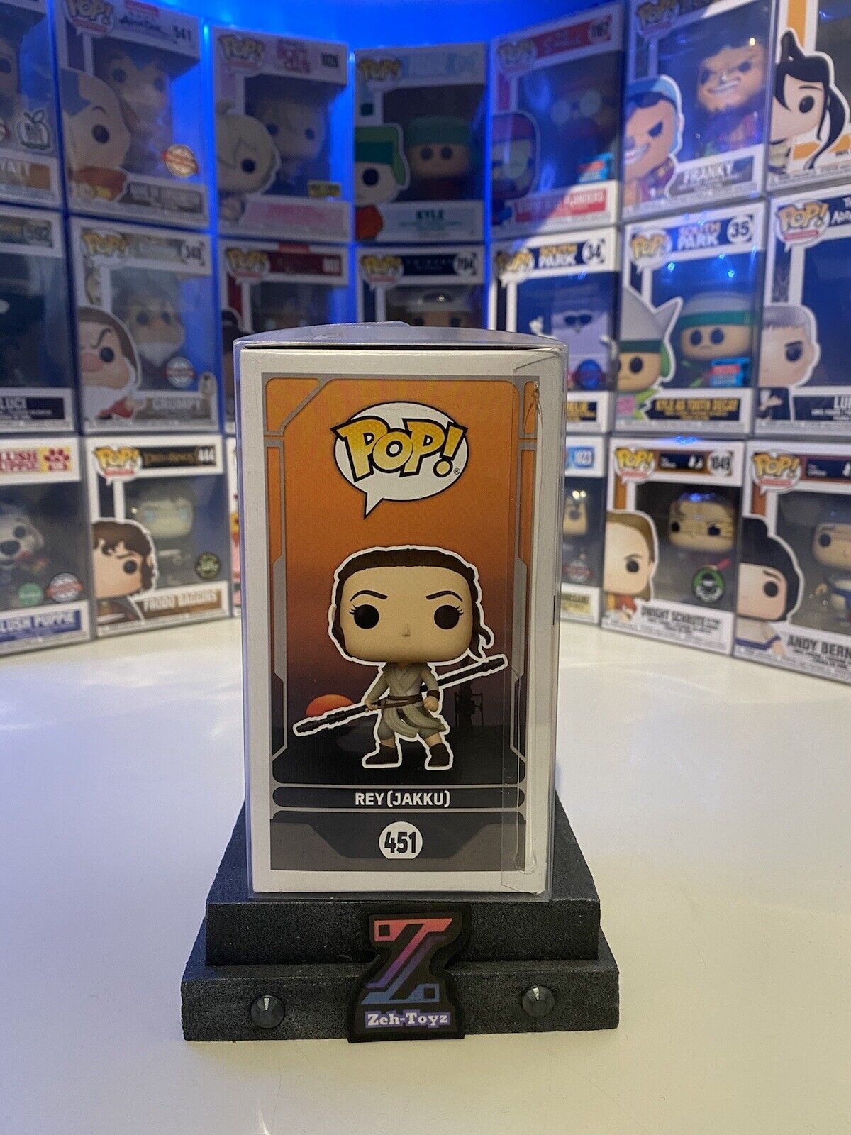 FUNKO POP! Movies Star Wars Rey (Jakku) #451 2021 Summer Convention