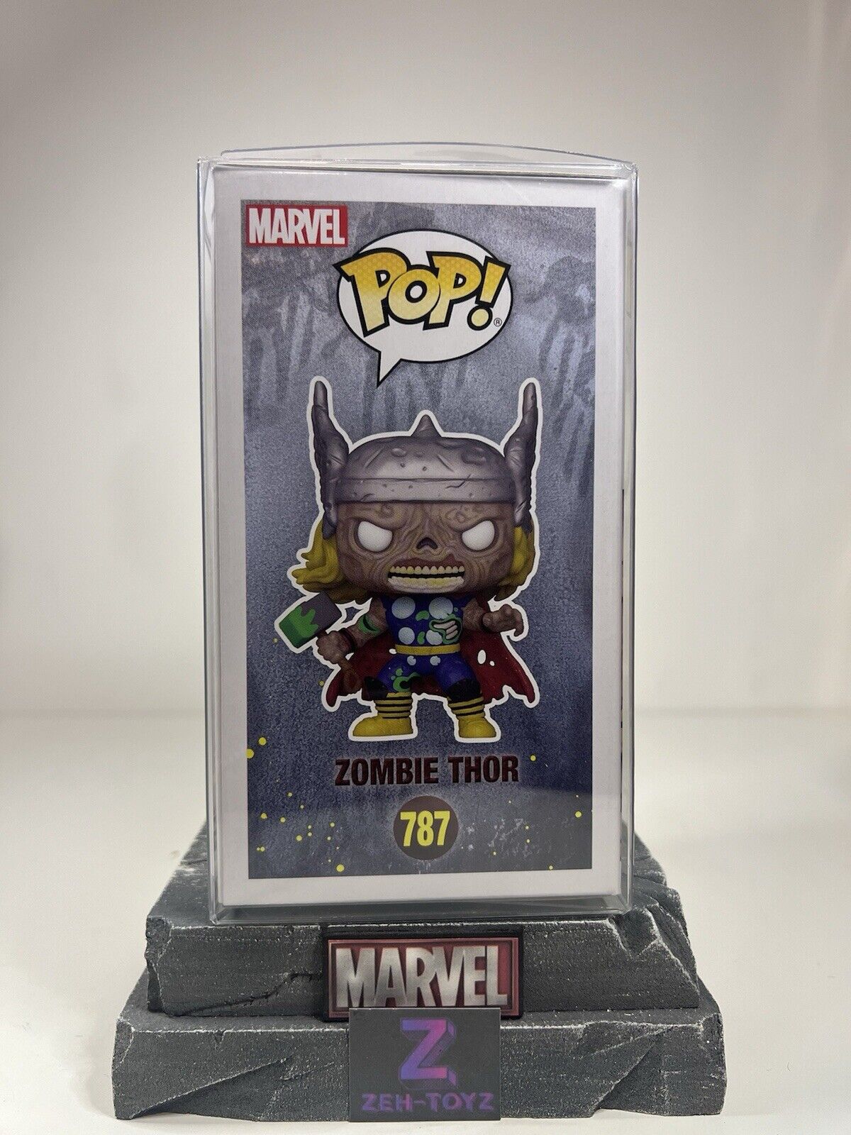 FUNKO POP! Marvel Studios Marvel Zombies - Zombie Thor #787 Glow In The Dark