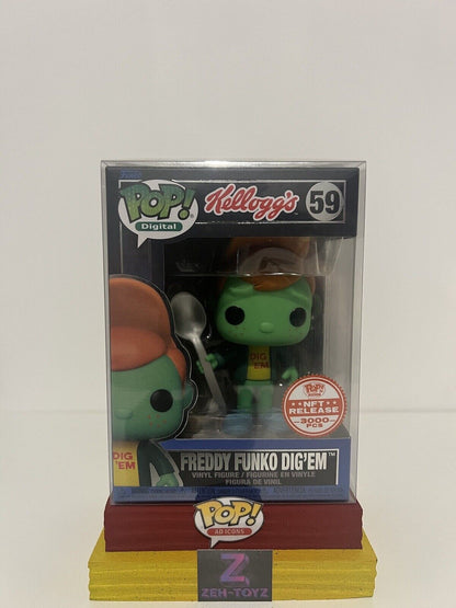 FUNKO POP! Grail Ad Icons Kelloggs Freddy Funko As Dig'Em #59 3000pcs