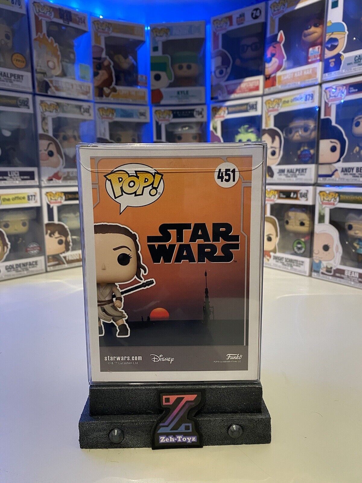 FUNKO POP! Movies Star Wars Rey (Jakku) #451 2021 Summer Convention