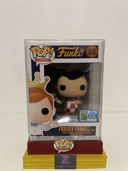 FUNKO POP! Grail Ad Icons Freddy Funko As Big Boy #SE 520pcs Limited Edition