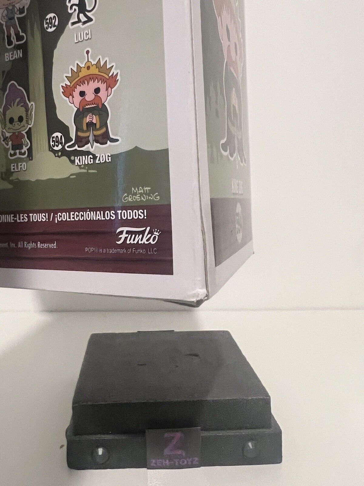 FUNKO POP! VINYL - DISENCHANTMENT - KING ZOGG #594 - ZT: 35